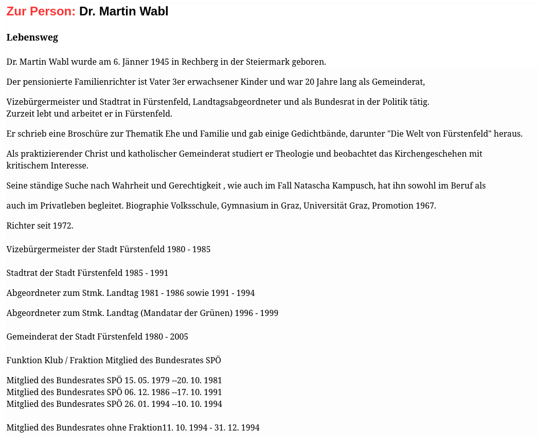 MARTIN WABL